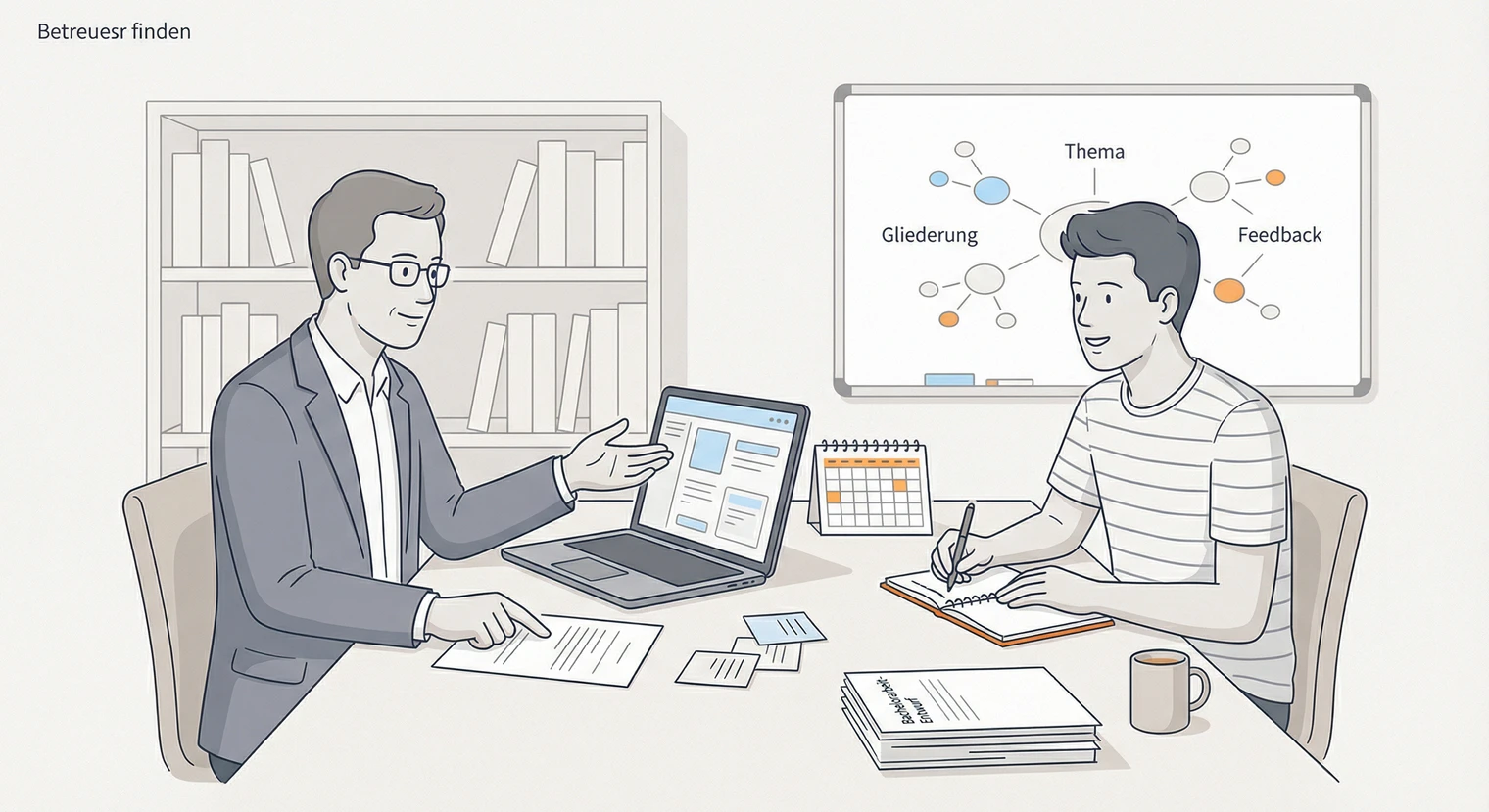 Betreuer finden für die Bachelorarbeit | BachelorHero