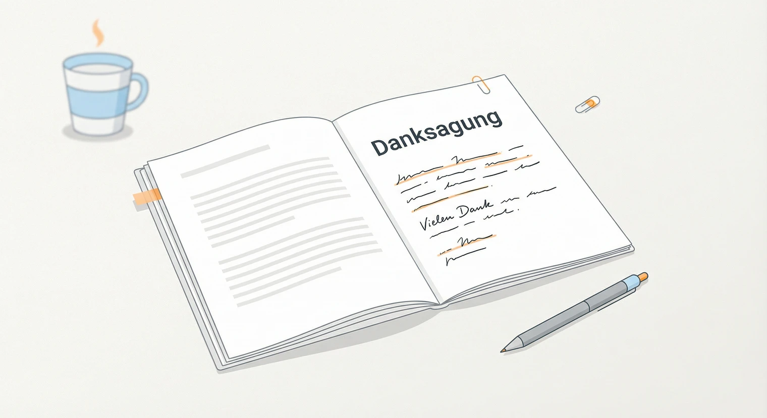 Danksagung in der Bachelorarbeit: Inhalt, Ton und Beispiele | BachelorHero