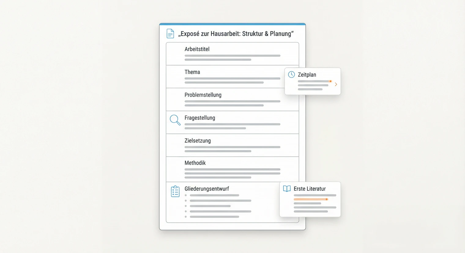 Exposé für die Hausarbeit | BachelorHero