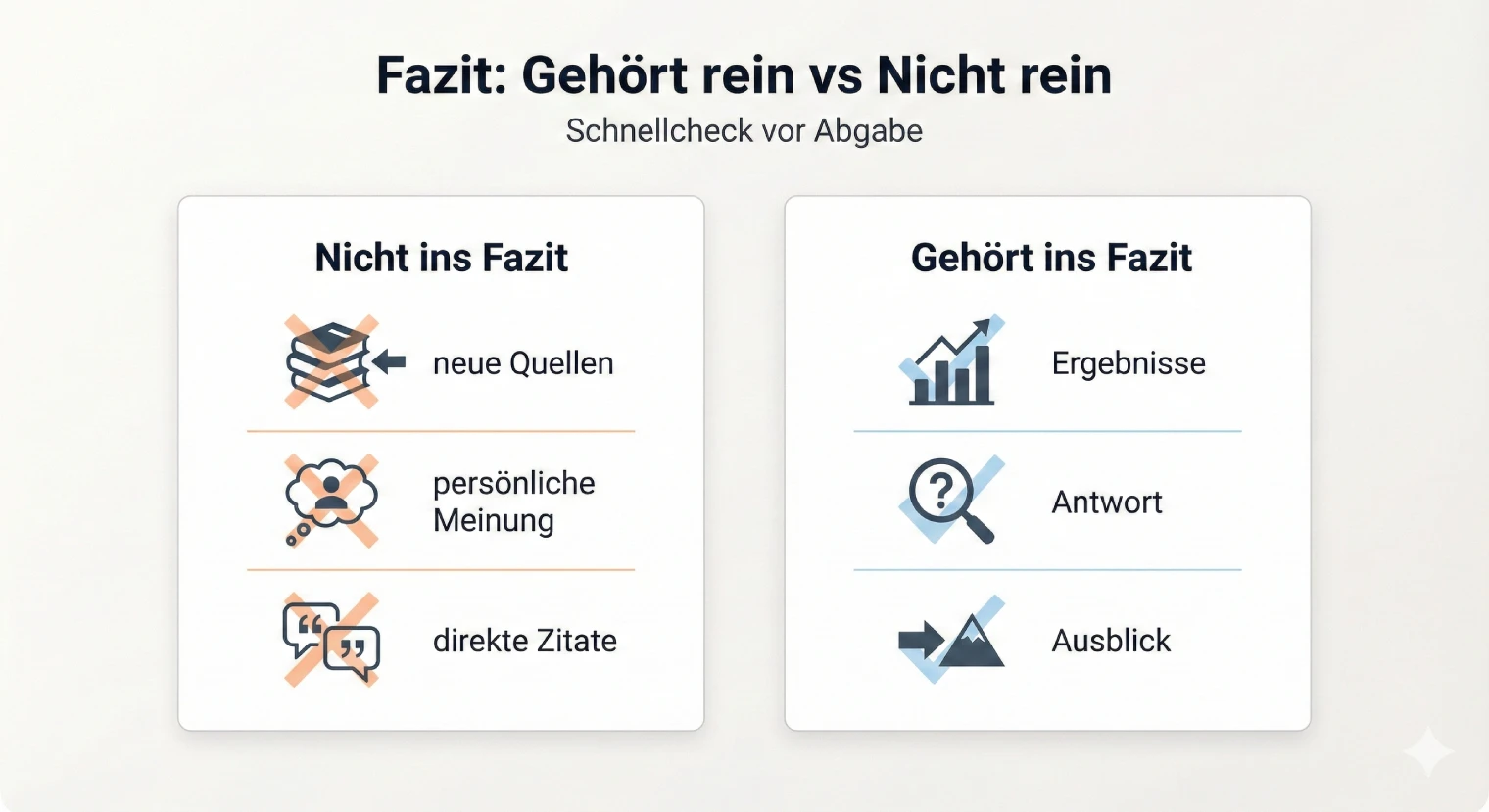 Was nicht ins Fazit gehört | BachelorHero