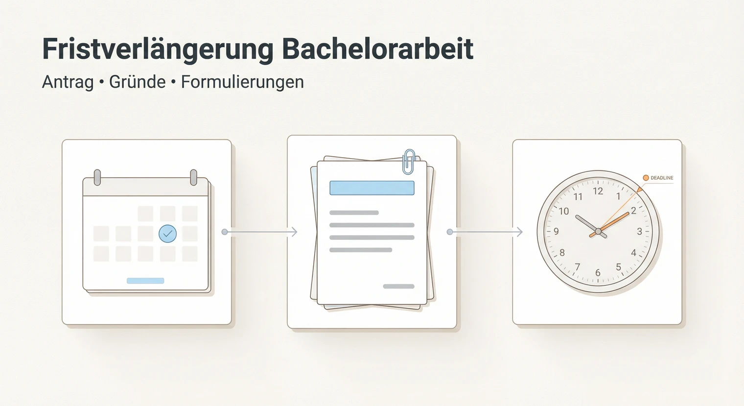 Fristverlängerung beantragen | BachelorHero