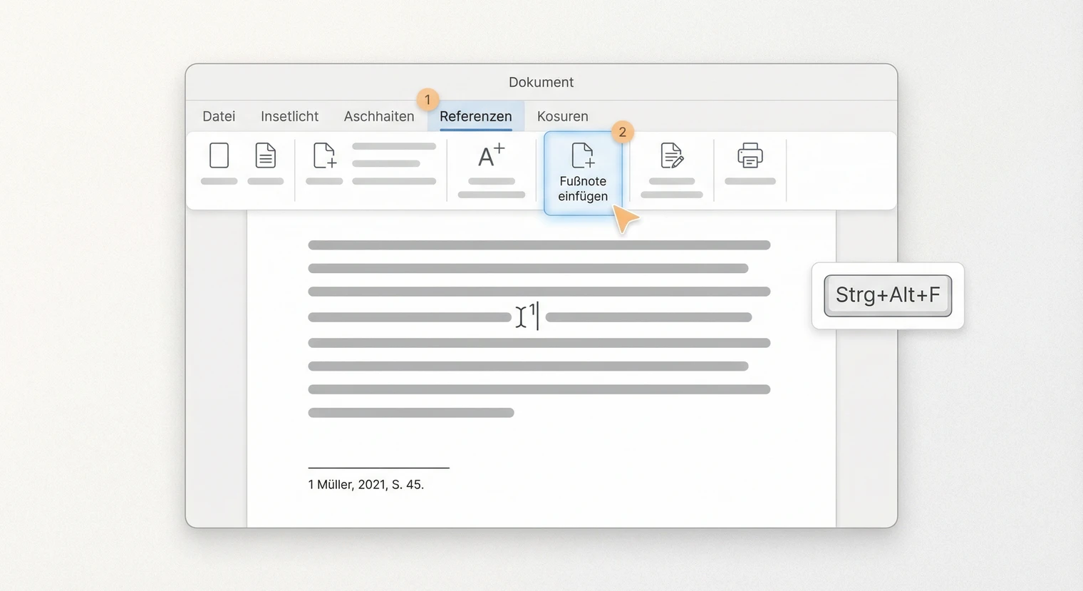 Fußnoten in Word einfügen: Schritt-für-Schritt-Anleitung | BachelorHero