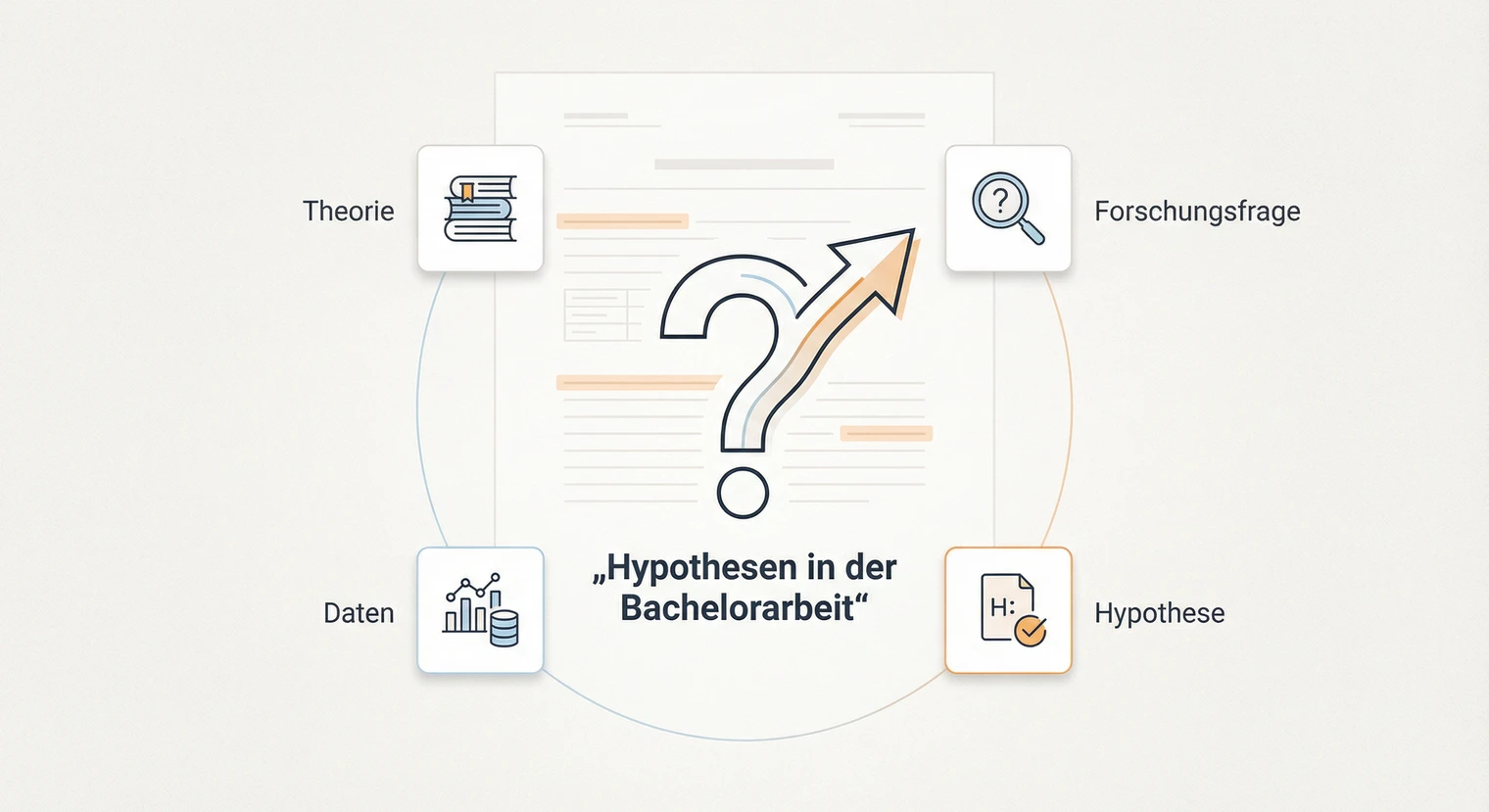Hypothesen Bachelorarbeit 2026: Arten, Herleitung & Beispiele | BachelorHero