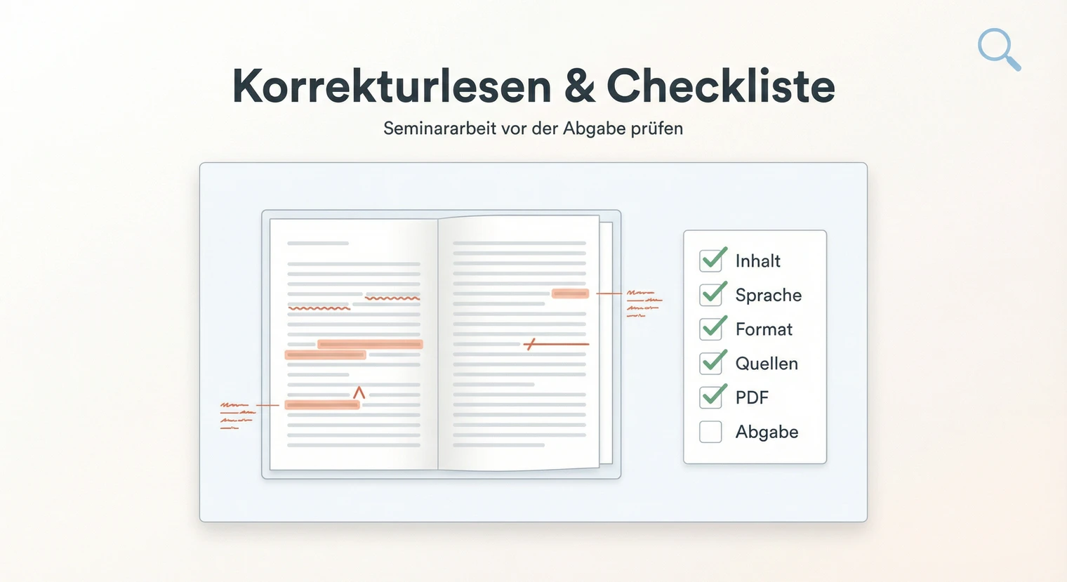 Korrekturlesen und Checkliste | BachelorHero