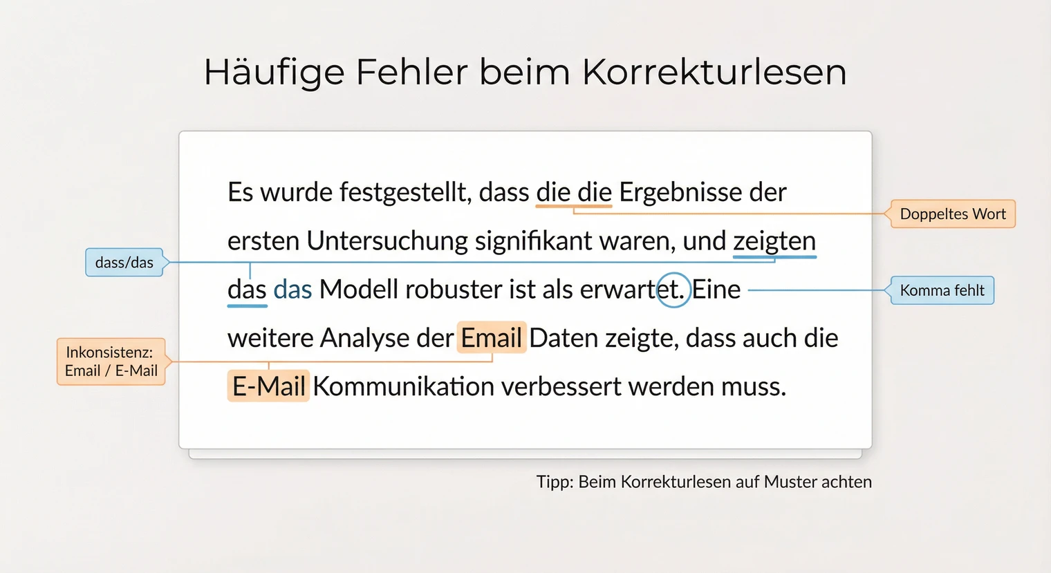 Häufige Fehler beim Korrekturlesen der Masterarbeit und wie du sie behebst | BachelorHero