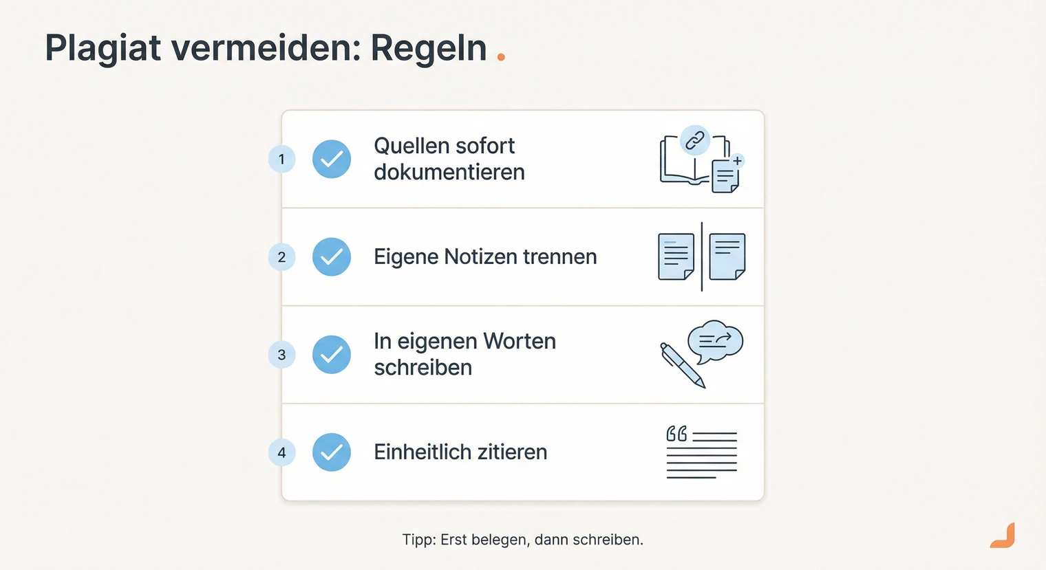 Plagiat vermeiden: Die wichtigsten Regeln für die Hausarbeit | BachelorHero