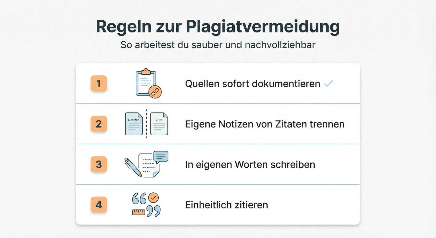 Plagiat vermeiden: Die wichtigsten Regeln für die Facharbeit | BachelorHero