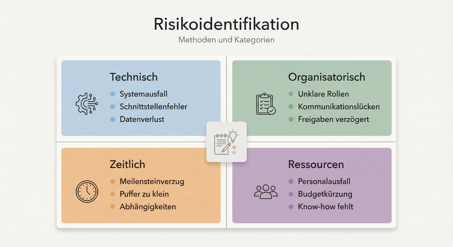 Risiken in der Projektarbeit identifizieren: Methoden und Kategorien | BachelorHero