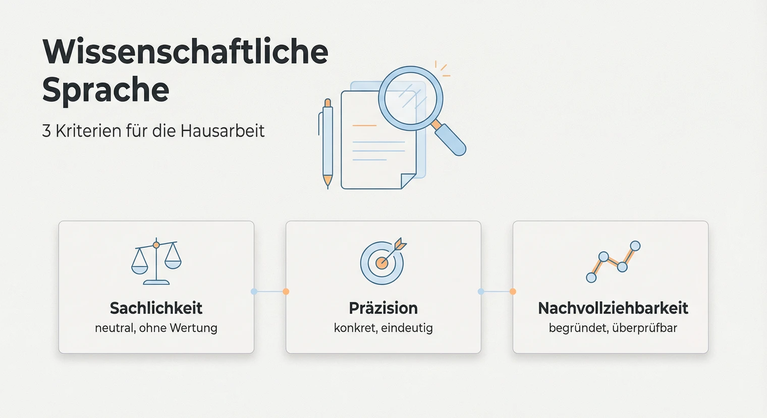 Wissenschaftliche Sprache und Formulierungen | BachelorHero