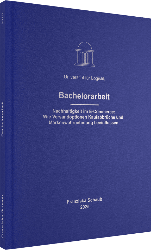 Hardcover mit Prägung in Silber