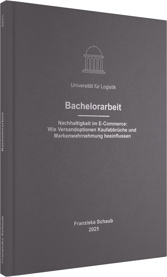 Hardcover mit Prägung in Silber