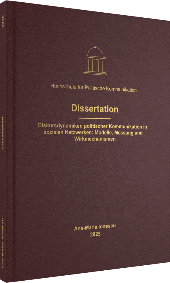 Rotes Hardcover mit Goldprägung