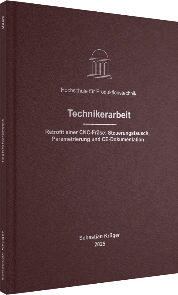 Hardcover mit Prägung in Silber