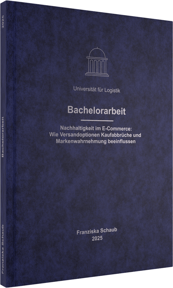 Hardcover Premium in Blau mit Silberprägung