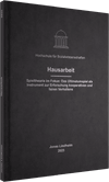 Hausarbeit im schwarzen Premium Hardcover mit Silberprägung