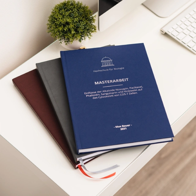 Hardcover in verschiedenen Farben